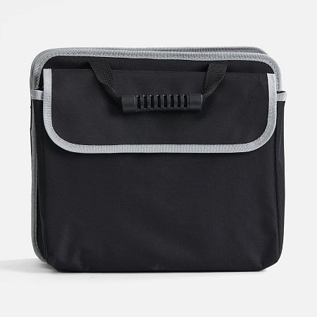 Органайзер в багажник с сумкой-холодильником Arranger, черный с серым