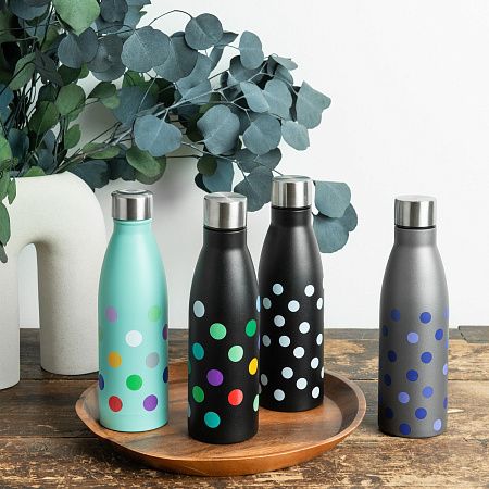 Термобутылка вакуумная герметичная Фреско (Fresco), черная