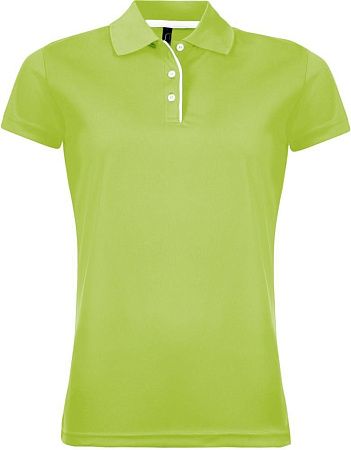 Рубашка поло женская Performer Women 180 зеленое яблоко, размер S