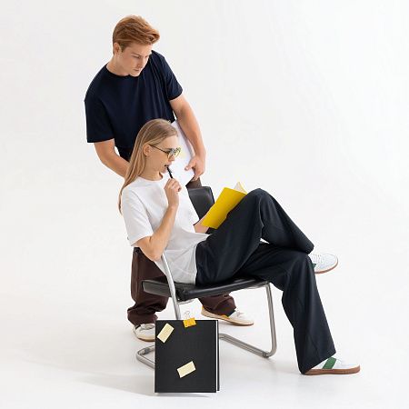 Футболка унисекс Крис (Kris), 150 гр., белая (теплого оттенка), размер XXL