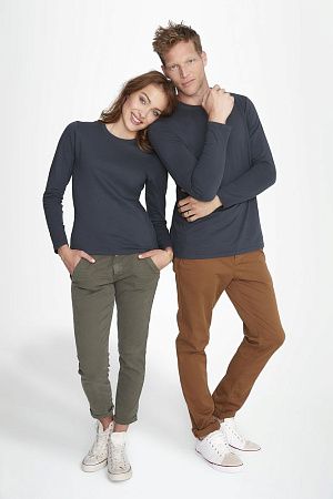 Футболка с длинным рукавом Imperial LSL Women, черная, размер S