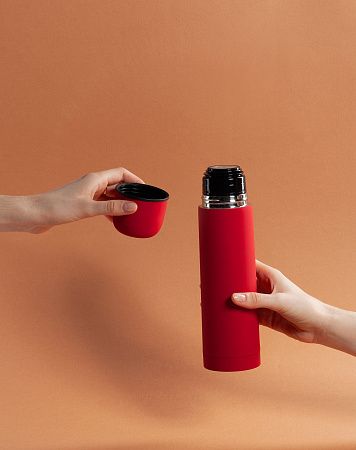 Термос "Крит" 500 мл, покрытие soft touch