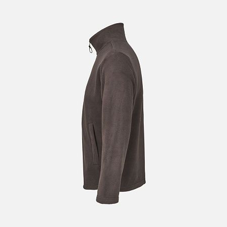 Куртка флисовая унисекс Nitro, коричневая, размер M