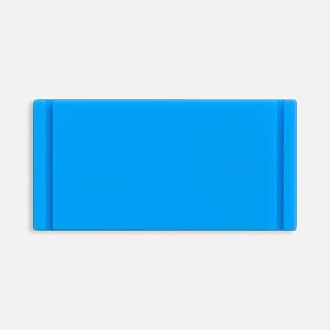 Лейбл из ПВХ Dzeta, XS, голубой