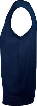Жилет унисекс Gentlemen, темно-синий, размер XXS