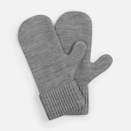 Варежки Yong, серые, размер L/XL