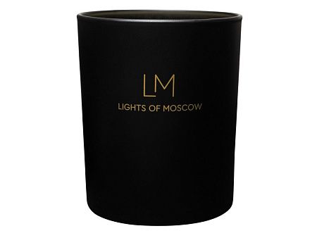 Ароматическая свеча в черном стакане Mystery, коллекция Exclusive, 250 мл