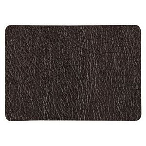 Шеврон Rectangle Mocco размер 50*70 мм, коричневый, со скругленными углами