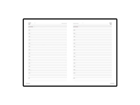 Ежедневник А5 недатированный «Leader»