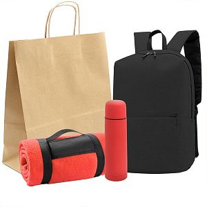 Подарочный набор FOR PICNIC, красный