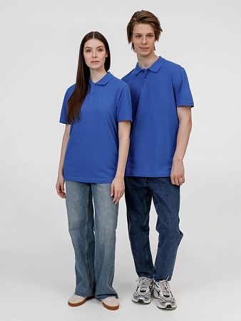 Рубашка поло унисекс Pulse, ярко-синяя (royal), размер 5XL