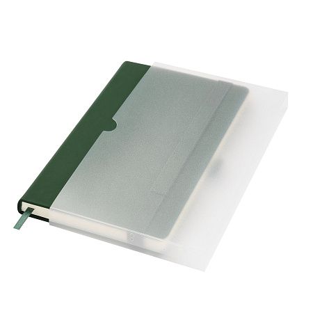 Ежедневник Альфа (Alpha) недатированный, зеленый/оливковый