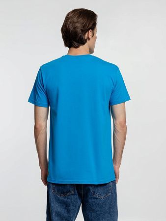 Футболка унисекс T-Bolka 160, бирюзовая, размер 4XL