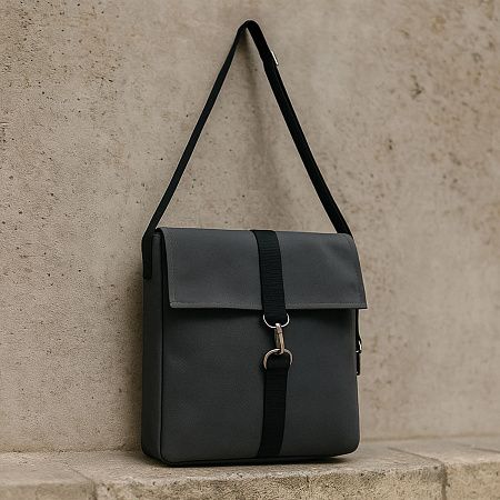 Шоппер Superbag Companion, с тремя отделениями, боковым креплением (карабин) и карманом