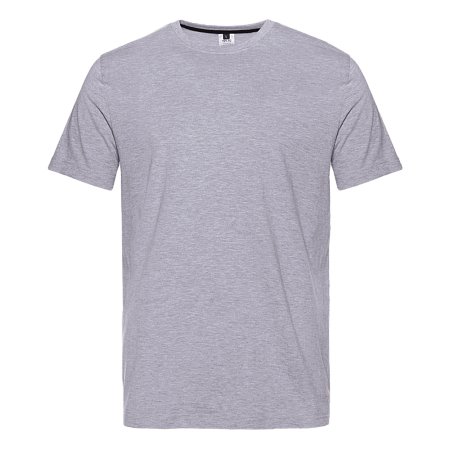Футболка унисекс без бокового шва STAN хлопок 160, 02, Серый меланж,  (50/60)  (44/XS)