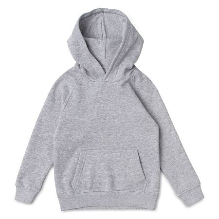 Толстовка детская Stellar Kids, серый меланж, размер 4 года (96-104 см)