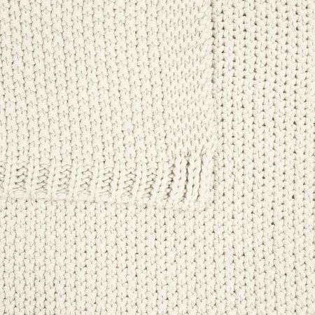 Плед Longview, молочно-белый