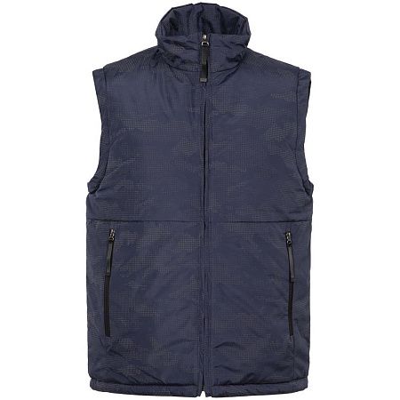 Жилет светоотражающий Lattvind, темно-синий, размер XS