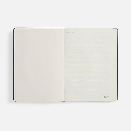 Ежедневник Urban Hard, недатированный, черный