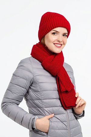 Шарф Nordkapp, глубокий красный