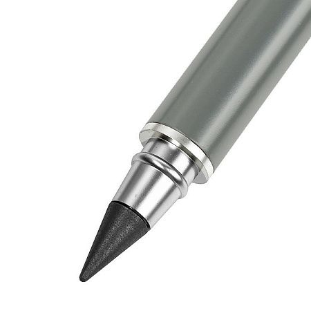 Ручка шариковая и вечный карандаш ETERNITY, металлическая, черная, матовая