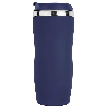 Термокружка SLIM SOFT COLOR 350мл. Темно-синяя 6030.14