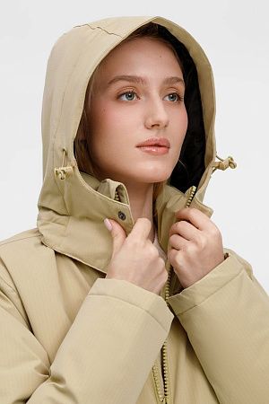 Куртка-парка унисекс Sfera, бежевая, размер XXL